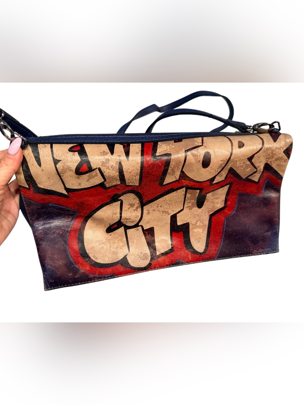 NEW YORK CITY Leather Handbag by Studio Manhattan